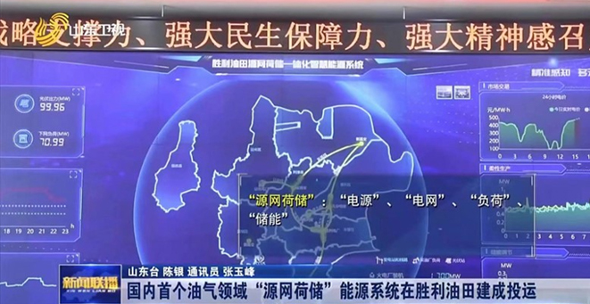 胜利油田源网荷储一体化星辉管控项目
